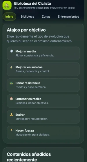 Atajos por objetivo